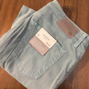 NWT Adriano Goldschmied Jean AG Mens 34x34 The Graduate Tailored Sueded Stretch